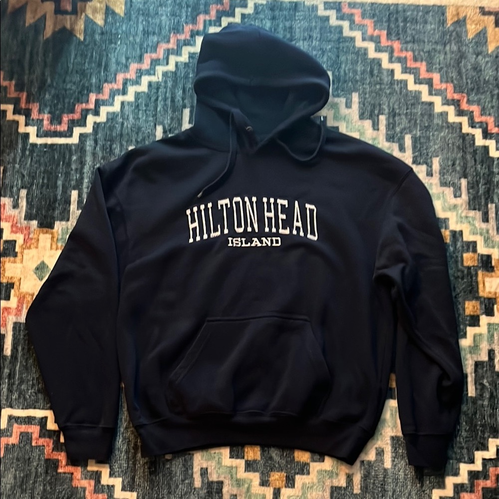 Hilton Head Island Black Hoodie